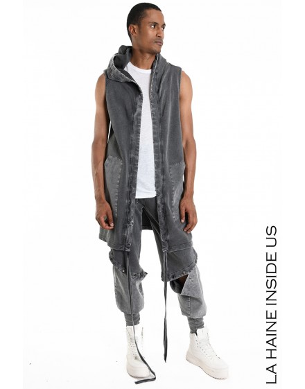 3B M1047 GILET UNISEX U Grey