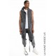 3B M1047 GILET UNISEX U Grey