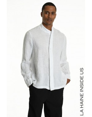 3R M1023 SHIRT White