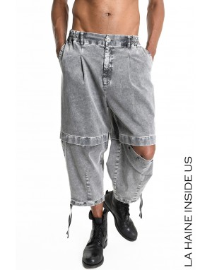 3B M1049 PANTALONE Grigio