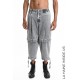 3B M1049 PANTALONE Grigio