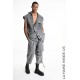 3B M1049 PANTALONE Grigio