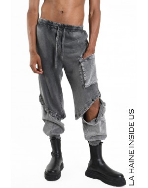 3B M1043 TROUSER UNISEX U Grey