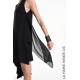 4B W5007 DRESS Black