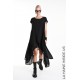 4B W5004 DRESS Black