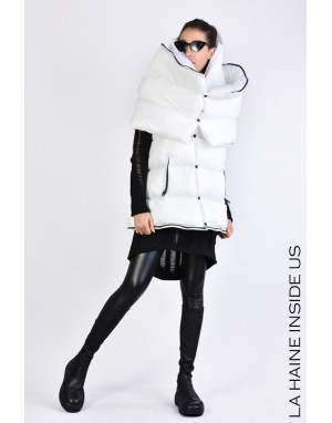 3P LM068 DOWN JACKET UNISEX D White