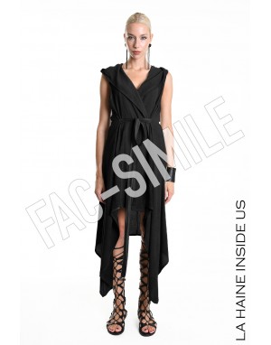 4B W5031 DRESS Black