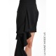 4B W5012 SKIRT Black