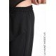 4B W5014 PANTALONE Nero