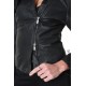 4O LW868 JACKET Dyed Leather Black