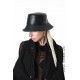 3Y LM282 CAPPELLO Pelle UNISEX D Nero