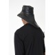 4Y LW964 CAPPELLO Pelle UNISEX U Nero