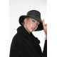 4Y LW963 CAPPELLO Pelle Nero