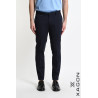 Pantalone Skinny Punto Milano Stretch con Tasche Made in Italy
