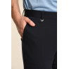Pantalone Skinny Punto Milano Stretch con Tasche Made in Italy