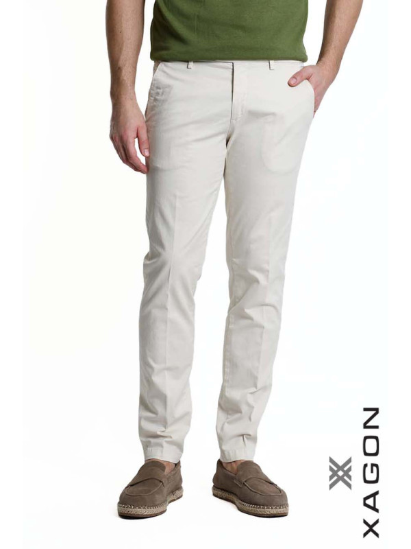Pantalone Chino Skinny Stretch Made in Italy – Comfort e Stile