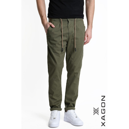 Pantalone in cotone stretch comfort fit Made in Italy | Uomo