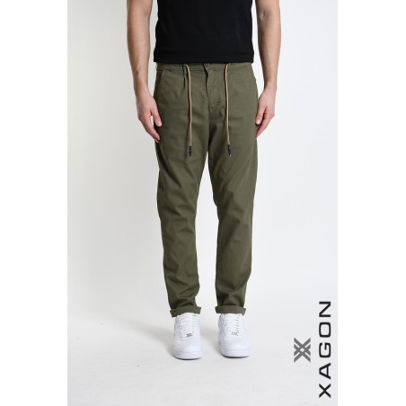 Pantalone in cotone stretch comfort fit Made in Italy | Uomo