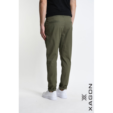 Pantalone in cotone stretch comfort fit Made in Italy | Uomo