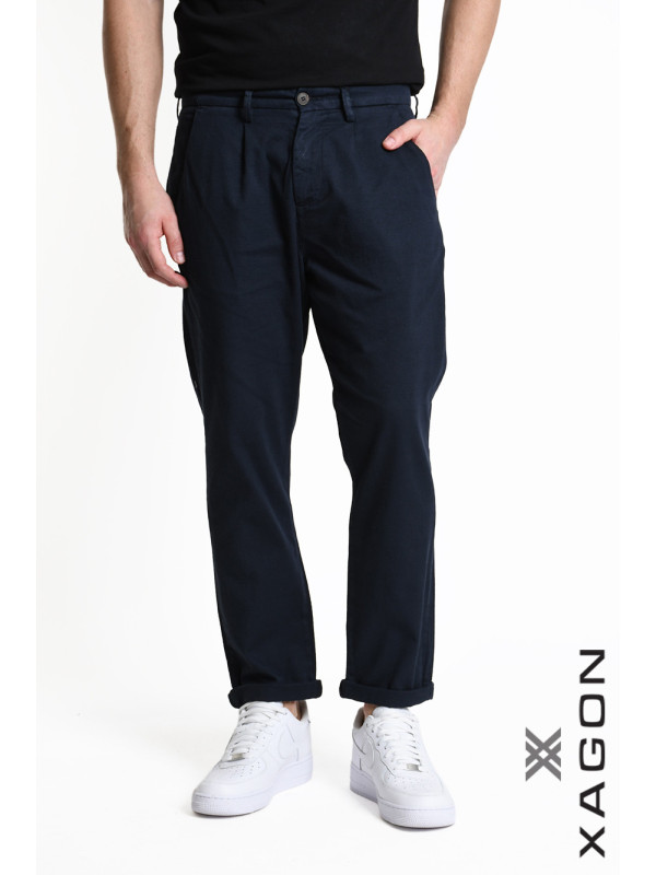 Pantaloni cotone stretch regular fit Made in Italy | Comfort e stile
