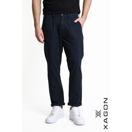 Pantaloni cotone stretch regular fit Made in Italy | Comfort e stile