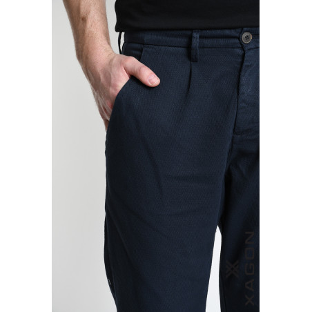 Pantaloni cotone stretch regular fit Made in Italy | Comfort e stile