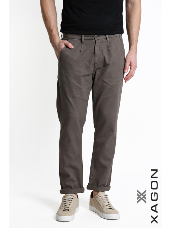 Pantaloni cotone stretch regular fit Made in Italy | Comfort e stile