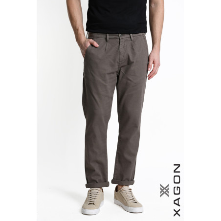 Pantaloni cotone stretch regular fit Made in Italy | Comfort e stile