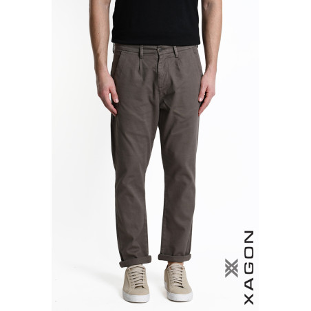 Pantaloni cotone stretch regular fit Made in Italy | Comfort e stile
