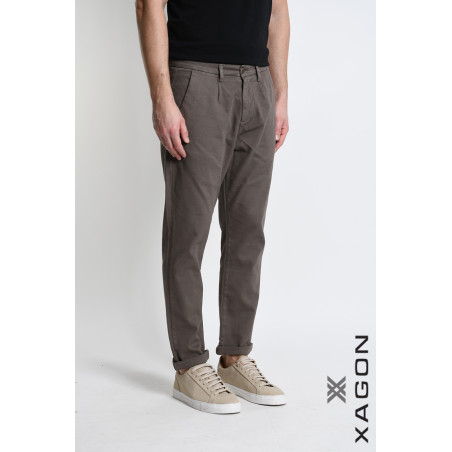 Pantaloni cotone stretch regular fit Made in Italy | Comfort e stile