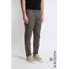 Stretch cotton regular fit trousers Made in Italy | Comfort & style