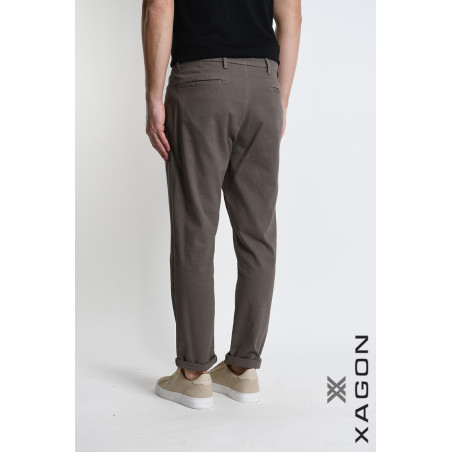 Stretch cotton regular fit trousers Made in Italy | Comfort & style
