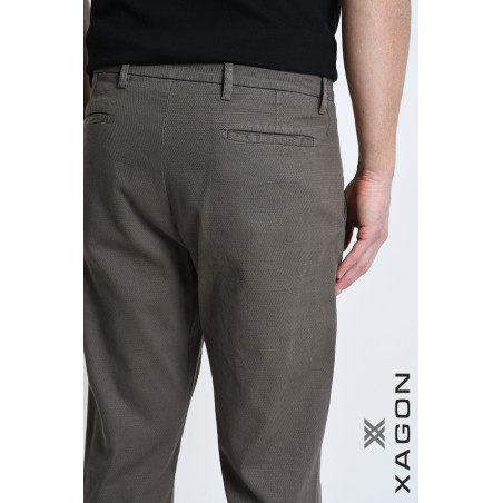 Pantaloni cotone stretch regular fit Made in Italy | Comfort e stile