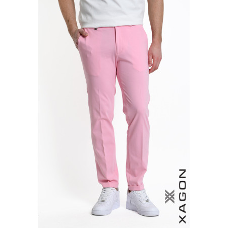 Milano Knit Skinny Stretch Trousers with Pockets – Made in Italy
