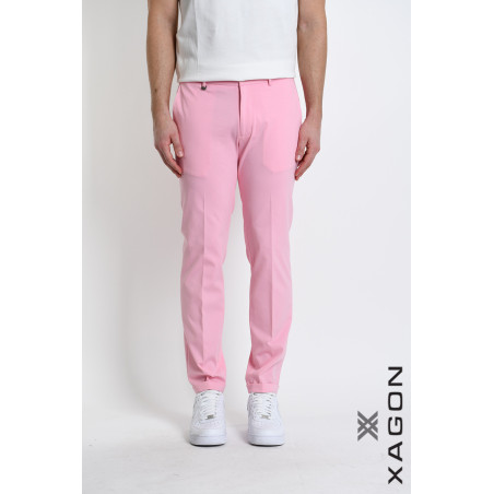 Milano Knit Skinny Stretch Trousers with Pockets – Made in Italy