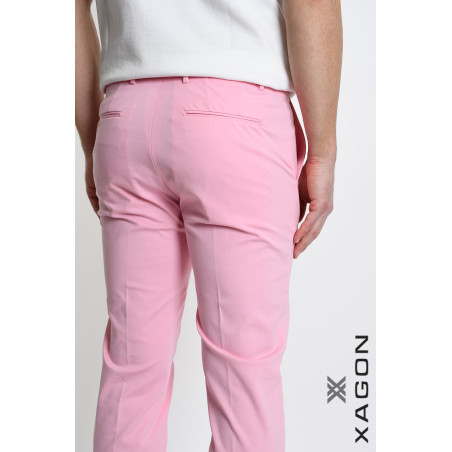 Pantalone Skinny Punto Milano Stretch con Tasche Made in Italy