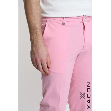 Pantalone Skinny Punto Milano Stretch con Tasche Made in Italy