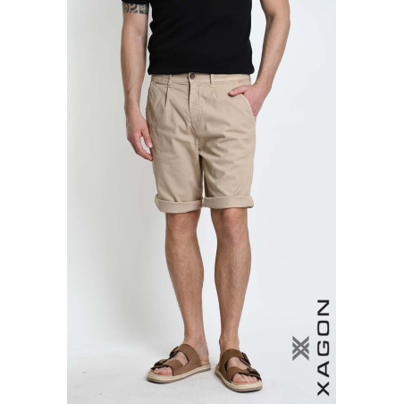 Bermuda Uomo in Cotone Stretch Regular Fit Made in Italy