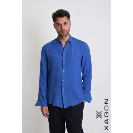 Camicia in Lino Regular Fit Uomo | Leggera e Traspirante