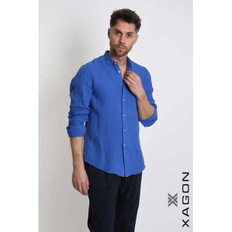 Camicia in Lino Regular Fit Uomo | Leggera e Traspirante