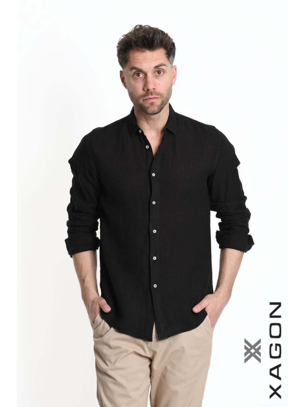 Camicia in Lino Regular Fit Uomo | Leggera e Traspirante
