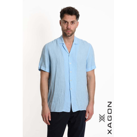 Camicia Lino Oversize Sostenibile | District75