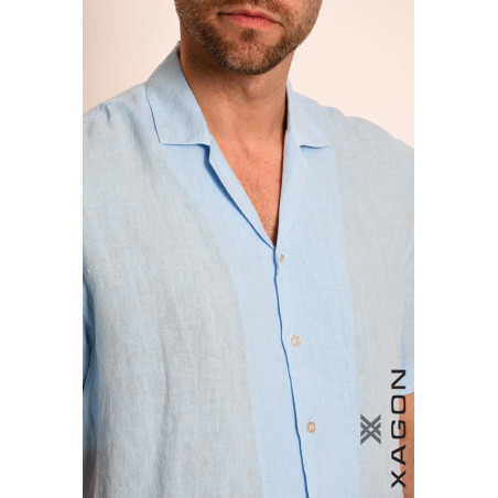 Camicia Lino Oversize Sostenibile | District75