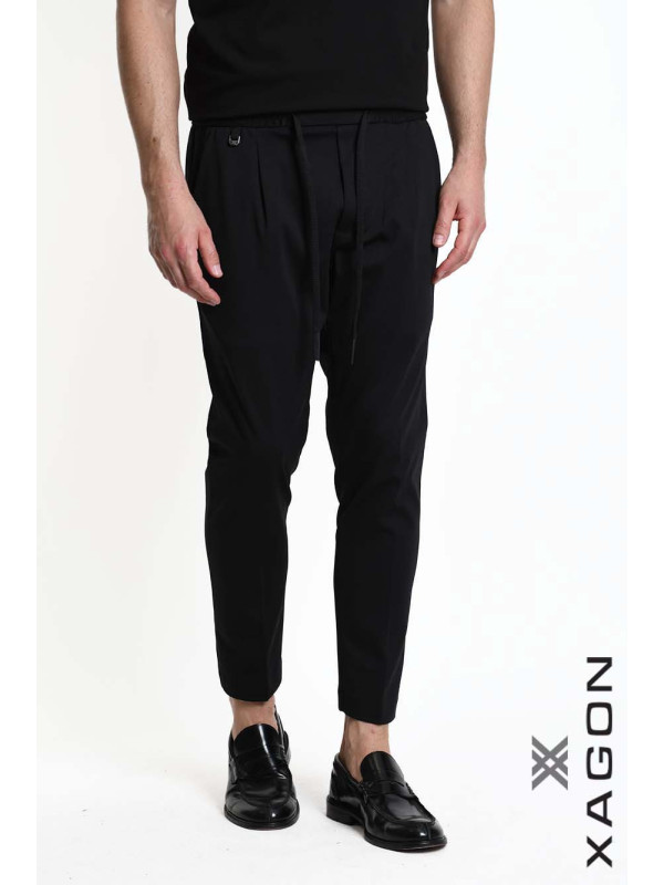 Comfort Fit Milano Knit Trousers Stretch Made in Italy