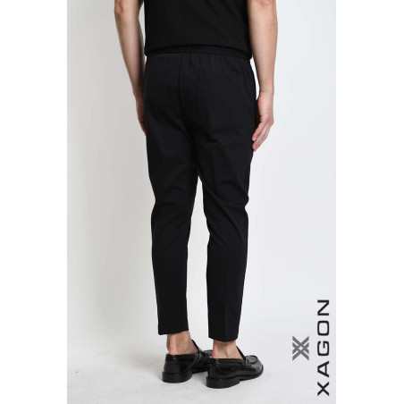 Comfort Fit Milano Knit Trousers Stretch Made in Italy
