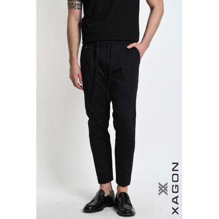 Comfort Fit Milano Knit Trousers Stretch Made in Italy