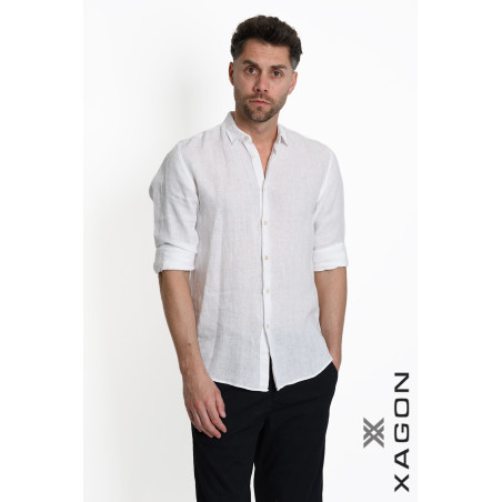Camicia in Lino Regular Fit Uomo | Leggera e Traspirante