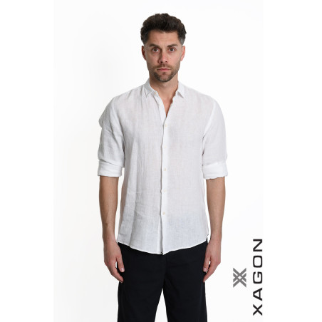 Camicia in Lino Regular Fit Uomo | Leggera e Traspirante