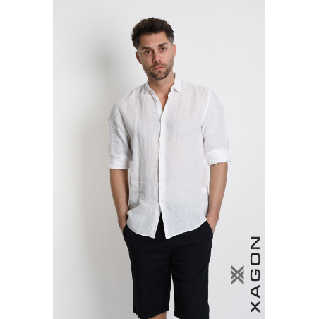 Men's Regular Fit Linen Shirt| Lightweight & Breathable