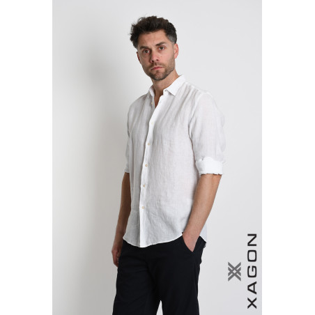 Men's Regular Fit Linen Shirt| Lightweight & Breathable